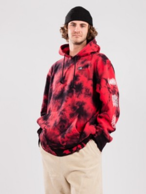 Lurking class red tie dye hoodie sale